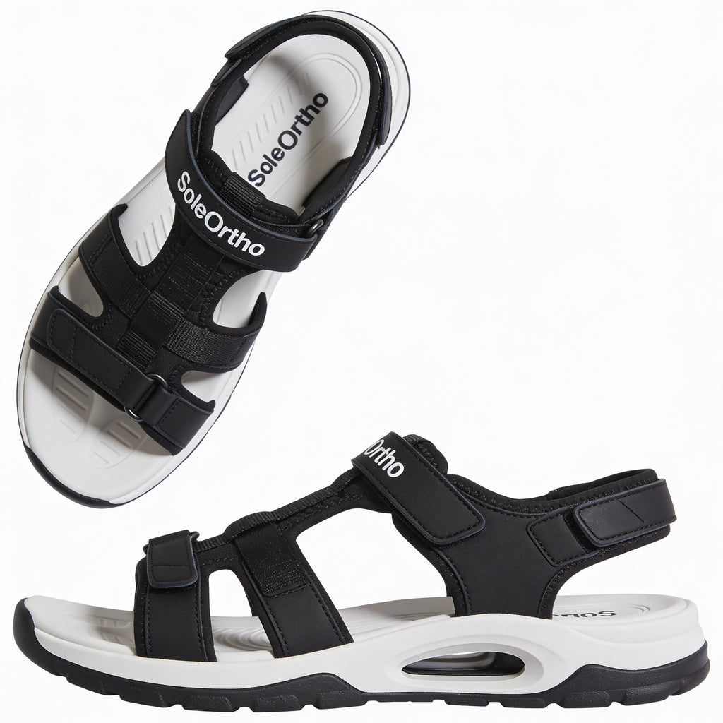 SoleOrtho Orthopedic Sandals – Premium Cushioned Arch Support Comfort Slides
