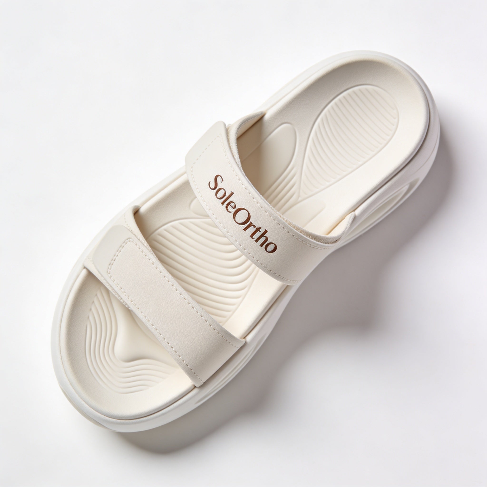 SoleOrtho Orthopedic Recovery Sandals – Ultra Cushion Arch Support Comfort Slides