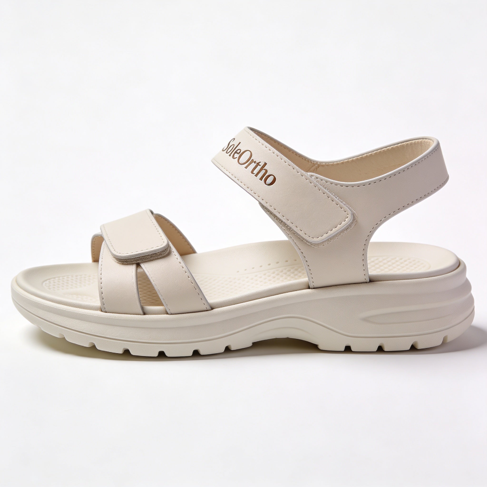 SoleOrtho Orthopedic Comfort Sandals – Arch Support Everyday Walking Slides