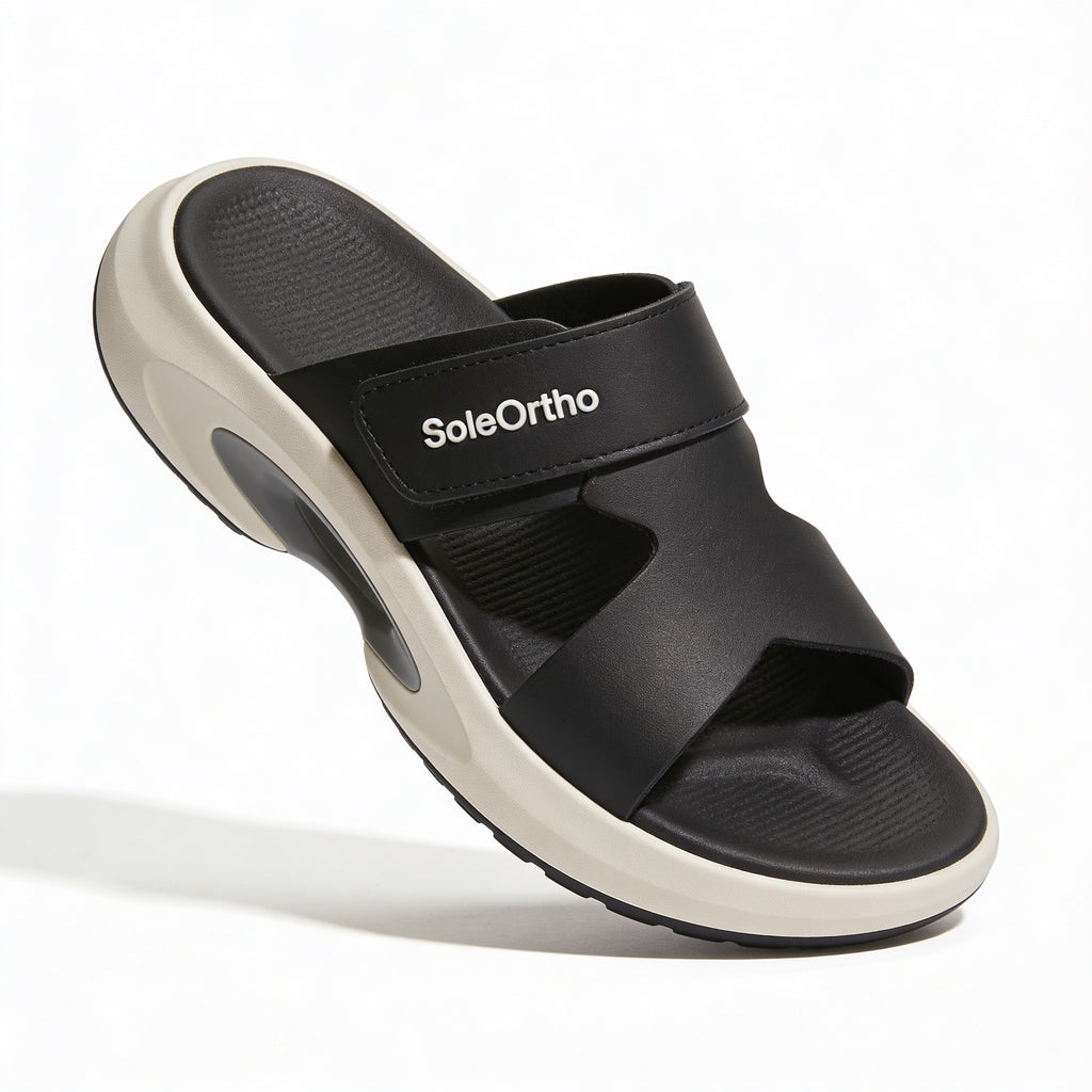 SoleOrtho Orthopedic Arch Support Sandals – Ergonomic Comfort Walking Slides