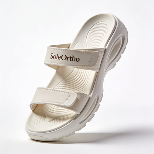 SoleOrtho Orthopedic Recovery Sandals – Ultra Cushion Arch Support Comfort Slides