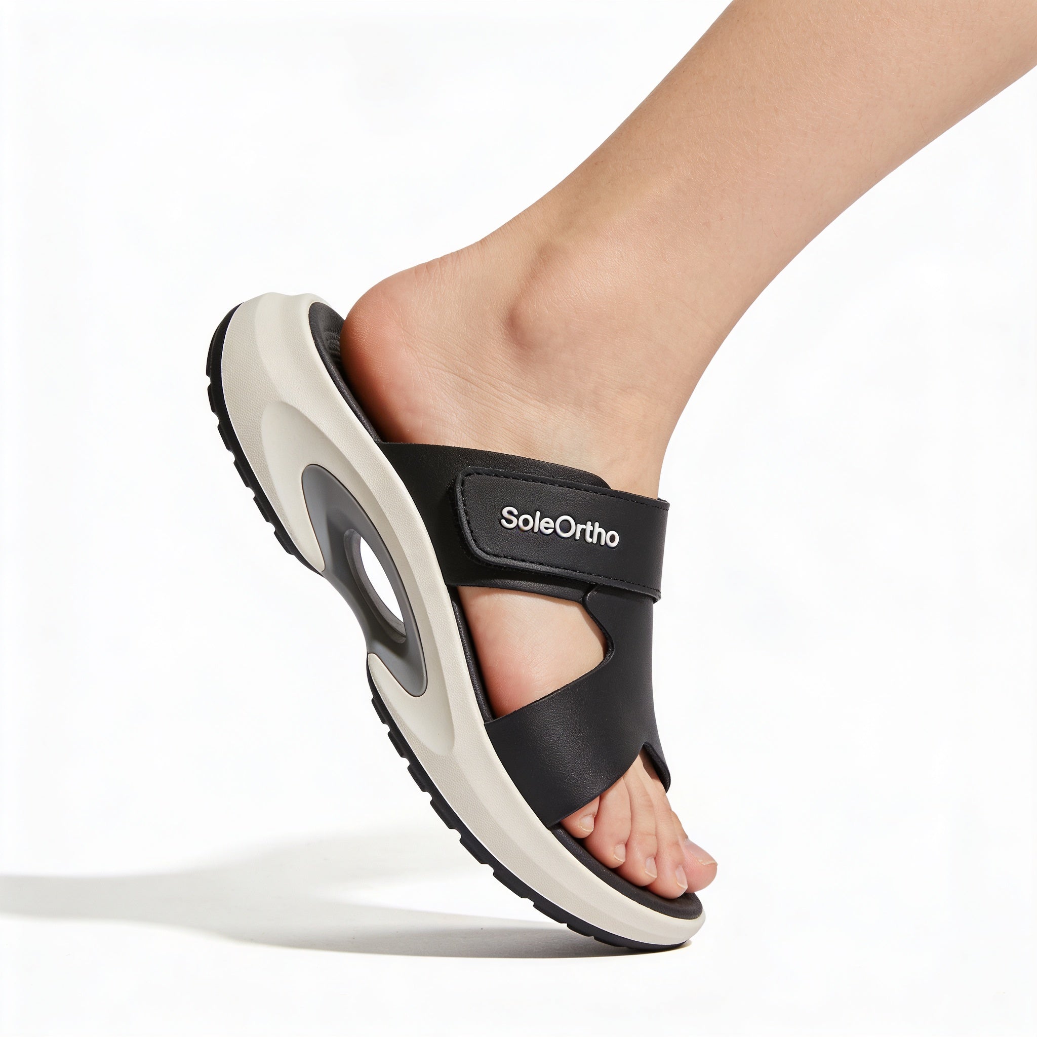 SoleOrtho Orthopedic Arch Support Sandals – Ergonomic Comfort Walking Slides